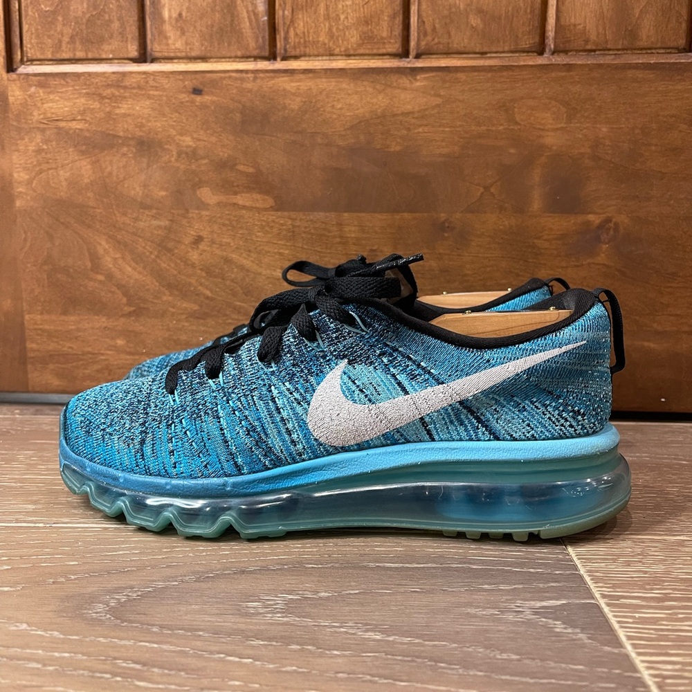 Nike Flyknit Air Max Men's Size 8 - Tide Pool Blue
